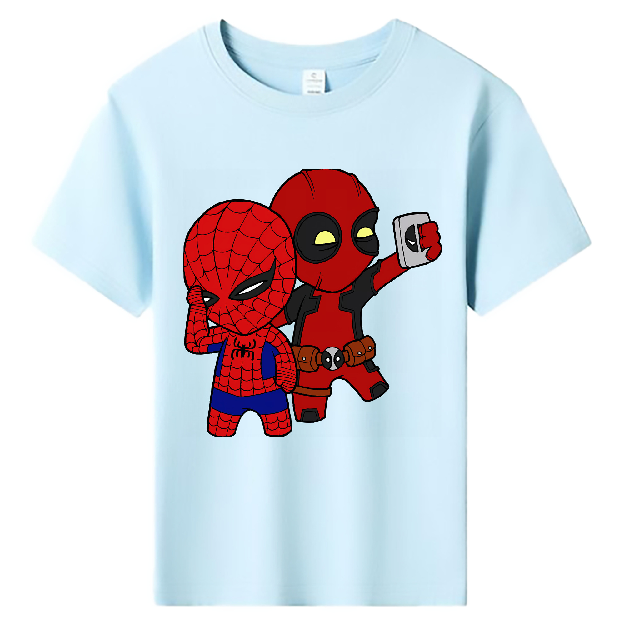 （画像用） Deadpool デッドプール 綿100％キッズTシャツ（フロントプリント）